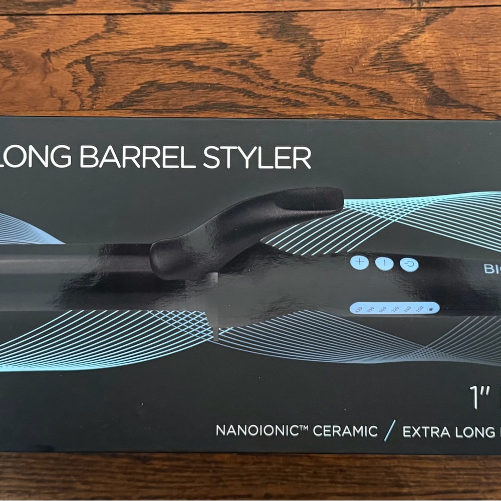 Bio Ionic Long Barrel 1” Curling Iron